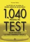 1040 PREGUNTAS TIPO TEST REGIMEN JURIDICO SECTOR PUBLICO
