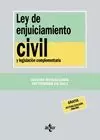 LEY DE ENJUICIAMIENTO CIVIL Y LEGISLACIÓN  COMPLEMENTARIA 2017