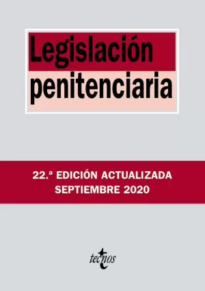 LEGISLACIÓN PENITENCIARIA 2020