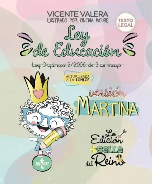LEY DE EDUCACIÓN VERSIÓN MARTINA 2021 (CON LOMLOE)