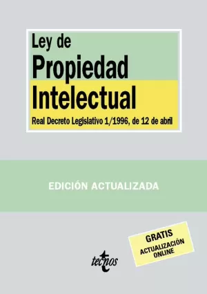 LEY DE PROPIEDAD INTELECTUAL (ACTUALIZADA SEPTIEMBRE 2023)