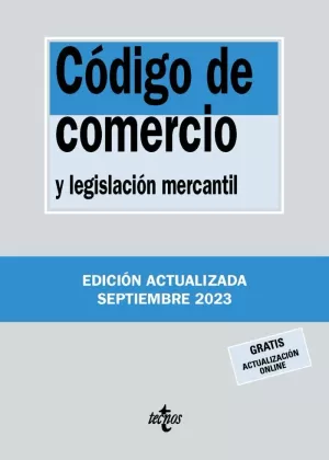 CÓDIGO DE COMERCIO (ACTUALIZADA SEPTIEMBRE 2023)