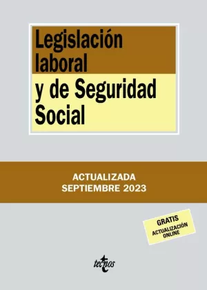 LEGISLACIÓN LABORAL Y DE SEGURIDAD SOCIAL (SEPTIEMBRE 2023)