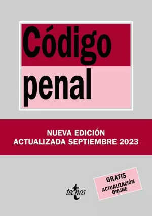 CÓDIGO PENAL (ACTUALIZADA SEPTIEMBRE 2023)