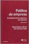 POLITICA DE EMPRESA 8ªED GOBIERNO EMPRESA NEGOCIOS