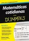 MATEMÁTICAS COTIDIANAS PARA DUMMIES