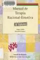 MANUAL DE TERAPIA RACIONAL EMOTIVA - VOL.1
