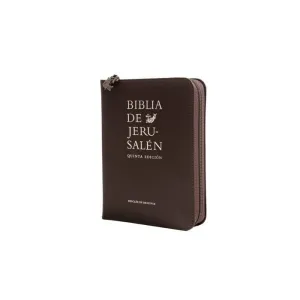BIBLIA DE JERUSALÉN DE BOLSILLO 5ª EDICIÓN - MODELO CREMALLERA