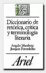 DICC DE RETORICA, CRITICA Y TERMINOLOGIA LITERARIA