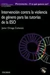 INTERVENCION CONTARA LA VIOLENCIA DE GENERO PARA LAS TUTORIAS DE LA ESO