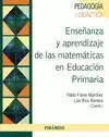 ENSEÑANZA Y APRENDIZAJE MATEMÁTICAS EDUCACIÓN PRIMARIA