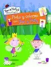 PINTO Y COLOREO CON BEN Y HOLLY (EL PEQUEÑO REINO DE BEN Y HOLLY. ACTIVIDADES 8)