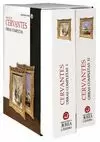 ESTUCHE OBRAS COMPLETAS CERVANTES 2 VOLS.