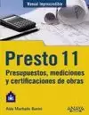PRESTO 11. MANUAL IMPRESCINDIBLE