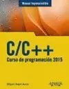 C/C++. CURSO DE PROGRAMACIÓN 2015