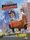 AVENTURAS DE PEABODY Y SHERMAN. CARRERA CONTRA EL TIEMPO. LIBRO DE COLOREAR