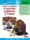 VAMOS A APRENDER A ESCRIBIR PALABRAS 5AÑOS