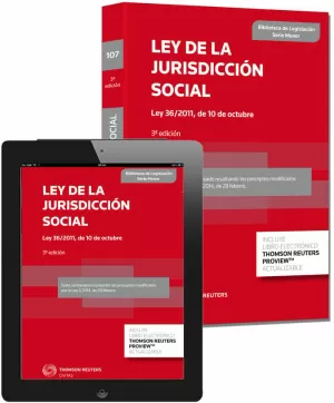 LEY DE LA JURISDICCIÓN SOCIAL (PAPEL + E-BOOK)