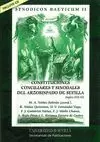 CONSTITUCIONES CONCILIARES Y SINODALES DEL ARZOBISPADO DE SEVILLA