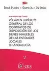 RÉGIMEN JURÍDICO GENERAL DE LOS CONTRATOS DE DISPOSICIÓN DE LOS BIENES INMUEBLES