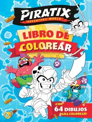PIRATIX LIBRO DE COLOREAR