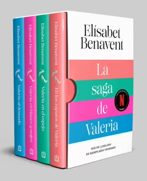 ESTUCHE SAGA VALERIA (4VOLS)