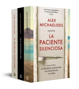 PACK ALEX MICHAELIDES (LA PACIENTE SILENCIOSA / LA FURIA / LAS DONCELLAS)