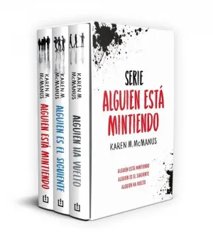 ESTUCHE ALGUIEN ESTÁ MINTIENDO (ALGUIEN ESTÁ MINTIENDO / ALGUIEN ES EL SIGUIENTE / ALGUIEN HA VUELTO)