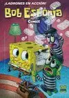 BOB ESPONJA 10 LADRONES EN ACCIÓN