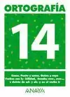 CUADERNO ORTOGRAFIA 14