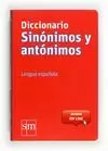 DICC SINONIMOS ANTONIMOS