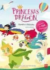 RUMBO A NANABU PRINCESAS DRAGON (PEGATINAS)