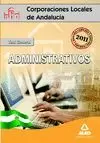 ADMINISTRATIVOS 2011 CORPORACIONES LOCALES ANDALUCIA