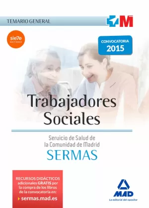 TRABAJADORES SOCIALES SERMAS 2015 TEMARIO GENERAL