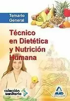 TÉCNICO EN DIETÉTICA Y NUTRICIÓN HUMANA - TEMARIO GENERAL
