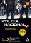 POLICÍA NACIONAL 2014 ESCALA BÁSICA