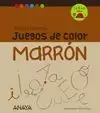 JUEGOS DE COLOR MARRÓN