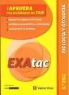 EXATAC 3ESO BIOLOGIA Y GEOLOGIA
