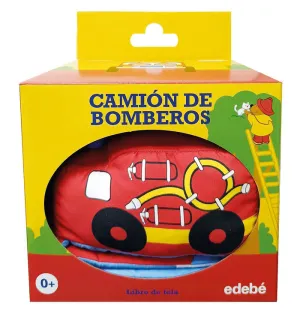CAMIÓN DE BOMBEROS (LIBRO DE TELA PARA BEBÉS)