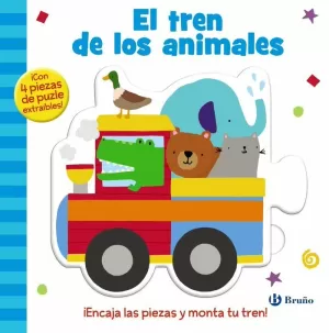 TREN DE LOS ANIMALES (LIBRO PUZLE)