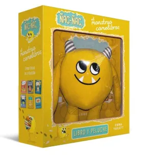 ÑAC-ÑAC, EL MONSTRUO COMELIBROS + PELUCHE