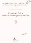 SINTAXIS DE LOS RELACIONANTES SUPRAORACIONALES, LA
