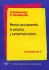 MÉTODO DESARROLLAR 6EP VELOCIDAD COMPRENSIÓN LECTORA