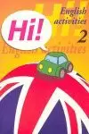 HI! 2 ENGLISH ACTIVITIES