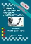 TRAMITACION PROCESAL 2017 CUERPO ADMINISTRACION JUSTICIA