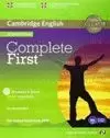 COMPLETE FIRST FOR SPANISH SPEAKERS STUDENT'S BOOK WITH ANSWERS WITH CD-ROM 2ND