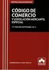 CODIGO DE COMERCIO 2014 Y LEGISLACION MERCANTIL ESPECIAL