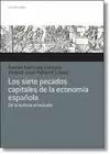 SIETE PECADOS CAPITALES ECONOMIA ESPAÑOLA