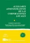 AUXILIARES ADMINISTRATIVOS 2018 CORPORACIONES LOCALES AYUNTAMIENTOS