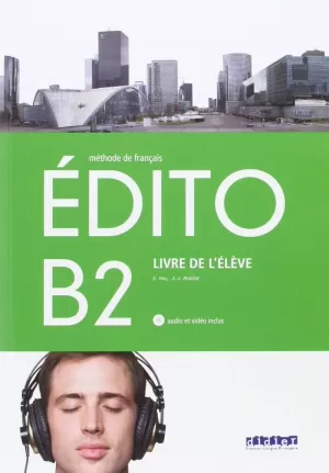 EDITO B2 LIBRO +CD+DVD 2016